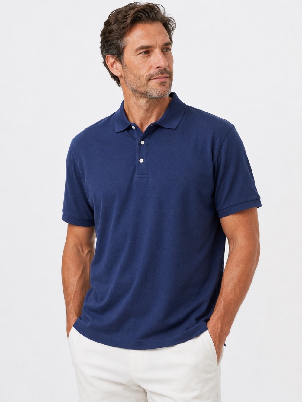 Ralph Lauren Purple Label Polo Shirt Men’s XXL Navy Blue Luxury NWOT